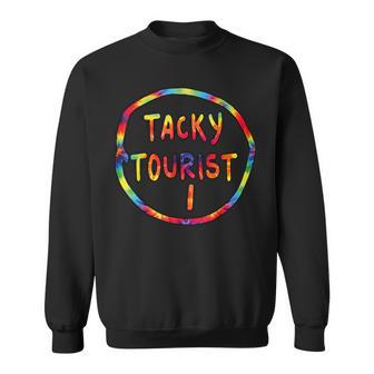 Tacky Tourist Day Outfit Tacky Tourist Costume Idea Tacky Sweatshirt - Thegiftio UK