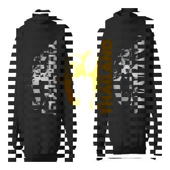 Tailandia Elefante Tailandés Souveniracaciones Tailandia Camisa de entrenamiento - Regaloses