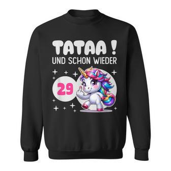 Tataa Und Schon Wieder 29 Einhorn Middle Finger Sweatshirt - Geschenkecke