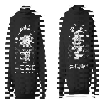 Tattoos Are For Felons Tattooed Skull Sweatshirt - Monsterry
