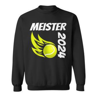 Team Club Tennis Meister 2024 Climber Fan Trainer Sweatshirt - Geschenkecke