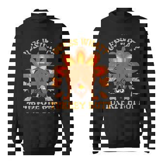 Thanksgiving Guess What Turkey Butt Sweatshirt | Mazezy