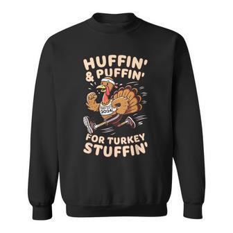 Thanksgiving Running Turkey Trot 2024 Sweatshirt - Thegiftio UK