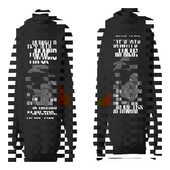 That's What I Do I Mix Music And I Know Things Dj Sweatshirt - Thegiftio UK
