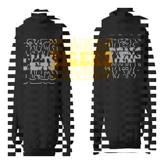 Tigers School Sports Fan Team Spirit Mascot Cute Sweatshirt | Mazezy