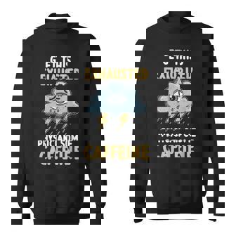 Tired Doctor Exhaustion Overworked Burnout Sweatshirt - Monsterry