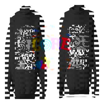 Today Is Core Memory Day Emotions Out Sweatshirt - Monsterry