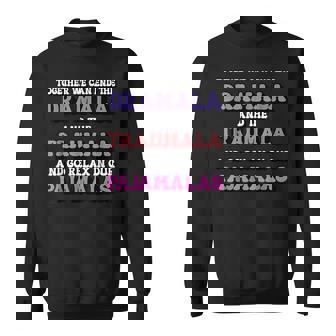 Together We Can End The Dramala And Traumala Pajamas Sweatshirt - Thegiftio UK