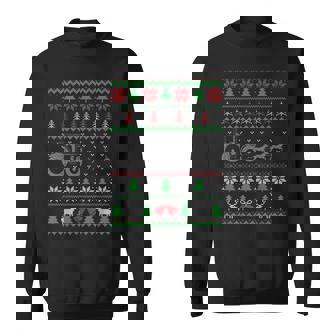 Tractor Ugly Christmas Sweater Farming Farmer Xmas Sweatshirt | Seseable UK