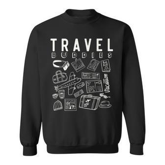 Travel Buddy Lustiges Reisegeschenk Für Reisende Sweatshirt - Seseable