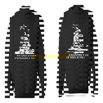 Tread Around And Find Out Sweatshirt | Mazezy