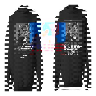 Trump Assassination Attempt Photo Take America Back 2024 Sweatshirt | Mazezy