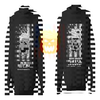 Trumpkin Patriotic Halloween Sweatshirt - Monsterry