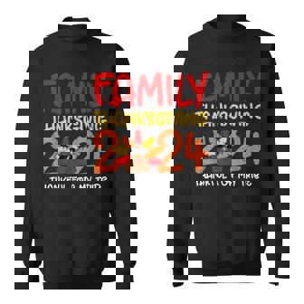 Turkey Family Thanksgiving 2024 Thankful For My Group Sweatshirt | Mazezy