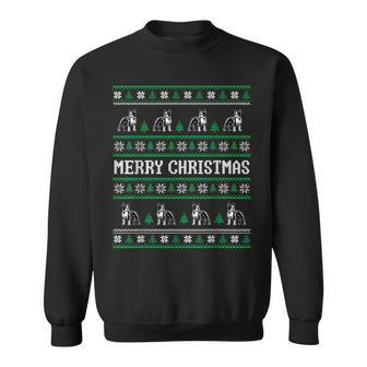 Ugly Sweater Boston Terrier Dog Christmas Dog Lover Xmas Sweatshirt - Thegiftio UK