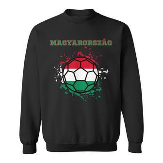 Ungarn Fußball Ungarische Flagge Fan Trikot Sweatshirt - Geschenkecke