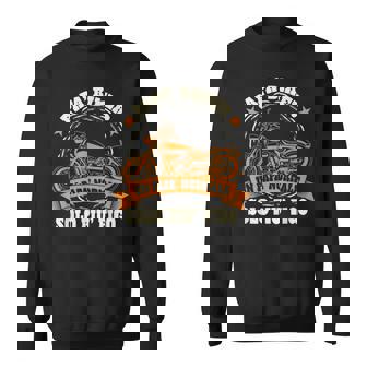 Uomo Retro Papà Biker Motocicletta Motociclista Papà Biker Felpa - Novitaregali