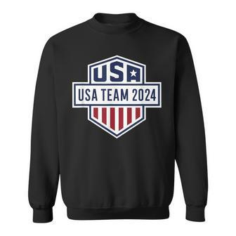 Usa 2024 Go Sport United States Sport Usa 2024 Team 2024 Usa Sweatshirt - Monsterry