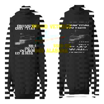 USS Alabama SSBN-731 Submarine Veterans Day Father Grandpa Sweatshirt - Monsterry