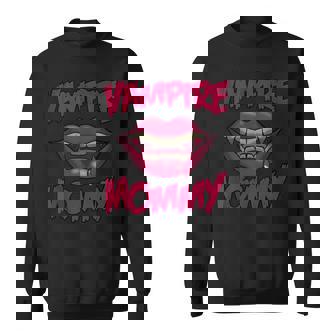 Vampire Mommy Vampire Family And Vampire Halloween Tank Top Sweatshirt - Monsterry