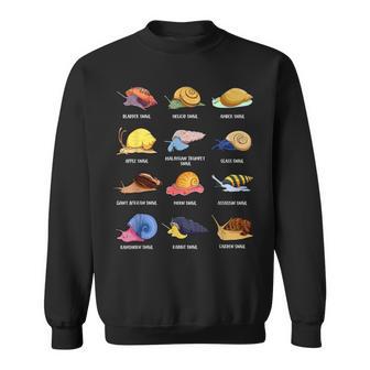 Various Cartoon Snails Sweatshirt - Geschenkecke