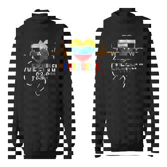 Venezuela En El Corazon Venezuelan Venezuela Flag Latin Sweatshirt | Mazezy