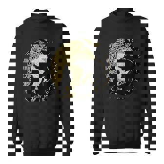 Vikings Odin's Wolves Geri E Freki Nord Graphic Fashion Felpa - Novitaregali