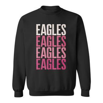 Vintage Eagles Name Retro Sweatshirt - Thegiftio UK