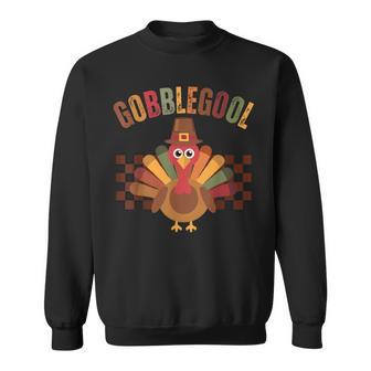 Vintage Gobble Gool Turkey Thanksgiving Gobblegool Sweatshirt - Monsterry