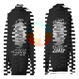 Vintage Tawny Owl Don't Mind Me Just Here For Tawny Owl Premium Sweatshirt - Monsterry