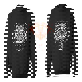 Vintage Tiger Face Vintage Tiger Sweatshirt - Thegiftio UK