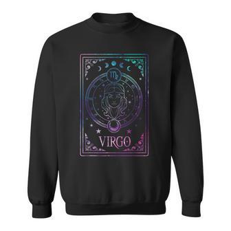 Virgo Tarot Card August September Birthday Astrology Zodiac Sweatshirt | Seseable UK