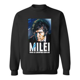 Viva La Libertad Carajo Javier Milei President 2023 Sweatshirt - Geschenkecke