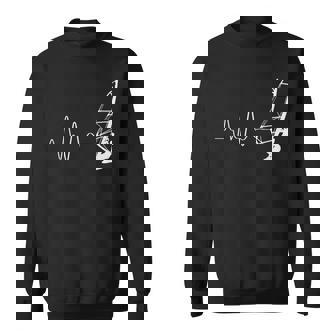Voile Windsurf Battement De Coeur Windsurf Planche Àoile Sweater e - Cadeauxyz