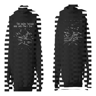 Take A Walks On The Wilds Side Outfit Mountain Music Country Sweatshirt - Monsterry