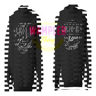 Wampler Personalized Name Name Print S With Name Wampler 2 Sweatshirt | Seseable CA