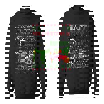 All I Want For Christmas Is Bombay Ugly Christmas Sweater Sweatshirt - Monsterry