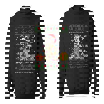 All I Want For Christmas Is A Raccoon Ugly Sweater Sweatshirt - Thegiftio