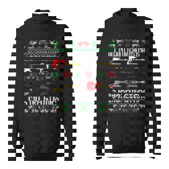 I Want More Guitars Guitarist Ugly Christmas Sweaters Sweatshirt | Seseable UK