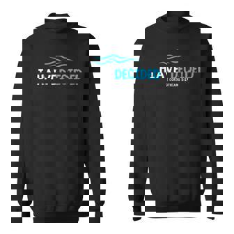 Water Immersion Baptism Baptized I Have Decided 2-Cor5 Sweatshirt - Seseable