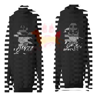 Wiener Dog Low Rider Dachshund Sweatshirt - Monsterry