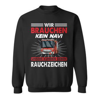 Wir Bauch Wir Bauch Kein Navi Sweatshirt - Geschenkecke