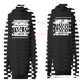 They Not Like Us Ca License Plate Hip Hop Lover Sweatshirt | Seseable UK