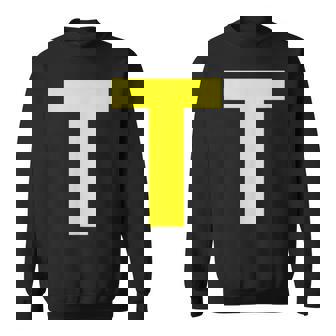 Yellow T Theodore Group Matching Halloween Costume Sweatshirt | Mazezy