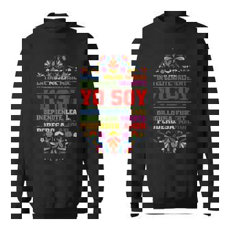 Yo Soy Latina Hispanic Heritage Month Sweatshirt | Mazezy