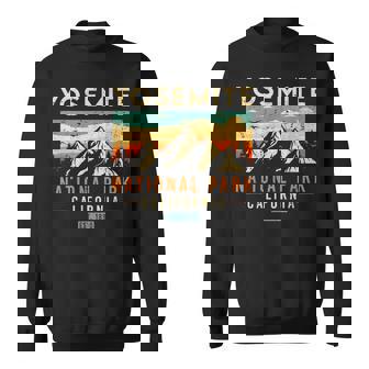 Yosemite Est 1890 California Vintage Retro National Park Sweatshirt | Seseable CA
