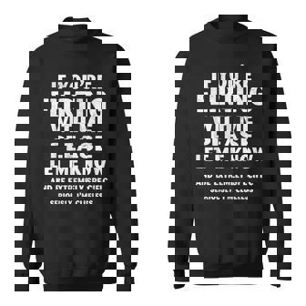 If You're Flirting With Me Please Let Me Know Love Sweatshirt - Monsterry