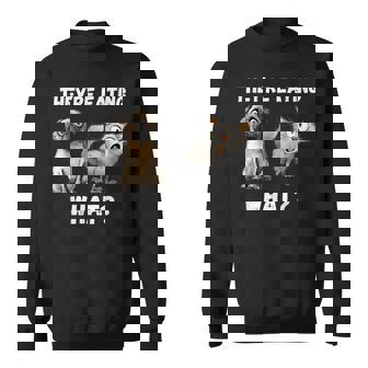 They’Re Eating The Dogs They’Re Eating The Cats The Pets Sweatshirt | Mazezy