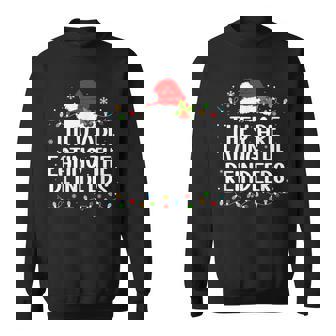 They're Eating The Reindeers Christmas Sweatshirt - Seseable