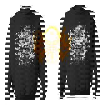 Zeus Muscle Dieu Grec Sweater e - Cadeauxyz